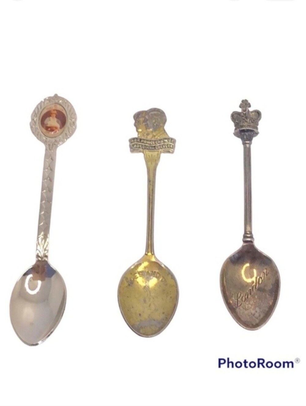 💚 FREE with any purchase ⭐️ Set of 3 Spoons, Diana & Charles.